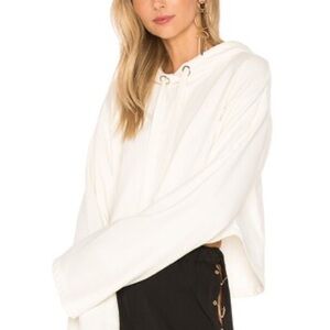 Lovers + Friends Cream Hoodie